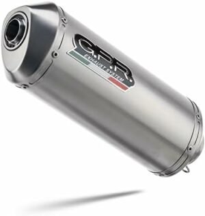 GPR Escape homologado con empalme CBR 125 R 2011/16 Satinox H.205.SAT