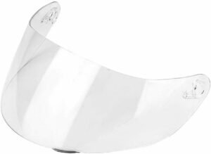 Visera para cascos de moto Visera de lente de casco Escudo de motocicleta Escudo de viento Escudo de visera de lente de casco Ajuste de cara completa para AGV K1 K3 SV K5 K5-S(Transparente)