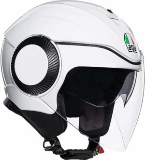AGV Abierto E2205 Orbyt Solid Casco Moto Jet, Hombre