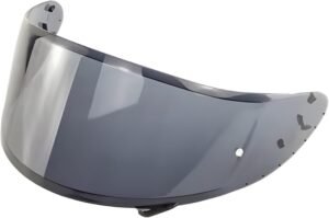 Guajiro - Visera Compatible con SHOEI CWR | NXR - RYD - X-SPIRIT III - Z7 - Rf1200 - X14 | Pantalla Casco Moto con soporte Pinlock Antivaho y sistema Tear-off | Policarbonato Reforzado (Negro)
