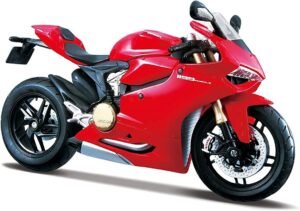 Maisto Ducati 1199 Panigale Motorbike Modelo de Motocicleta, Color Rojo, zzzz-s (May Cheong M32704)