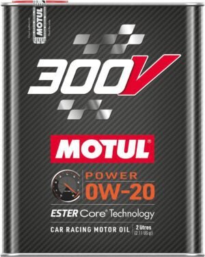 MOTUL Aceite Lubricante de Alta Competición 300V High 0W20 2L de 110813