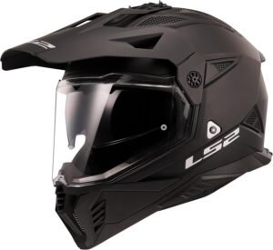 LS2 casco de motocross Pioneer II noir mat M