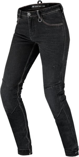 SHIMA Devon Pantalon Moto Mujer Protectores Homologado Ajustado Tejanos Pantalón Vaqueros Jeans