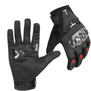 Mixnexorad Guantes de Moto para Hombre,Guantes de Moto para Hombre | Guantes de Montar,Guantes con Pantalla táctil para Deportes al Aire Libre en Carretera/Todoterreno/montaña Motocicleta Motocross