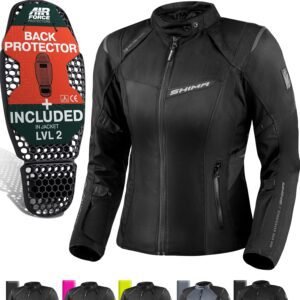 SHIMA Rush 2.0 Chaqueta Pantalon Moto Mujer Hombre AirForce Protector Traje de Moto Protecciones