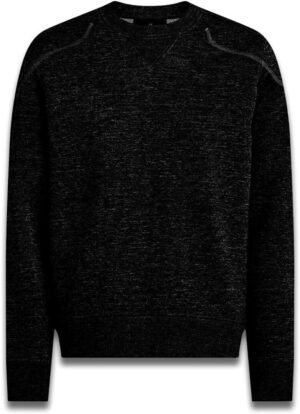 Belstaff Airshield Pullover per moto, nero, 2XL