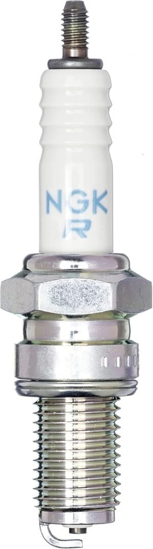 NGK Bujía de encendido 5423 Versión de conexión M4 electrodo central niquel Electrodo de masa supresión de interferencias 5 kOhm con asiento de estanqueidad plano Ancho de llave: 18 mm Long. de rosca: